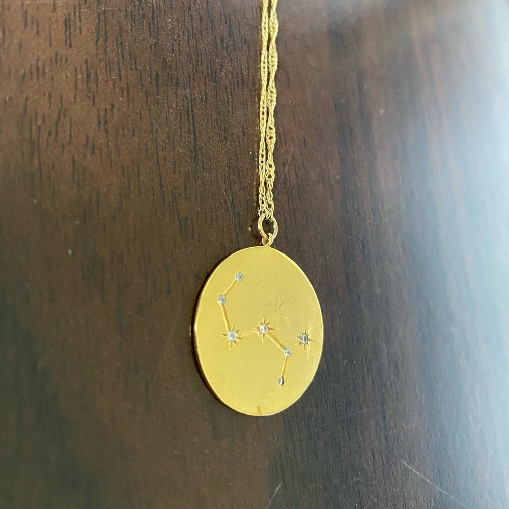 Anthropologie Scorpio Necklace - 14K gold